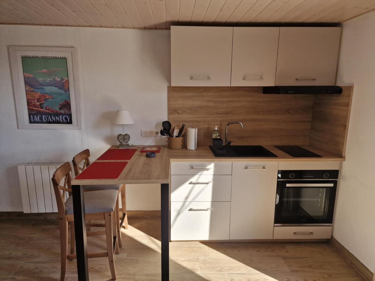 Studio Bellevue Appart Independant Renove 2024 Piscine Parking Proche Centre Annecy Poisy ภายนอก รูปภาพ