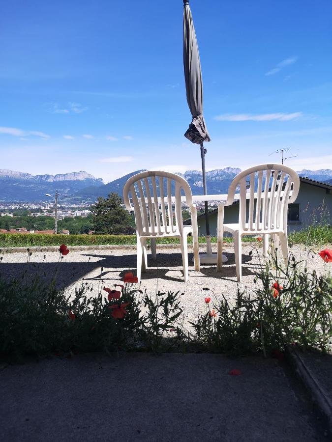 Studio Bellevue Appart Independant Renove 2024 Piscine Parking Proche Centre Annecy Poisy ภายนอก รูปภาพ